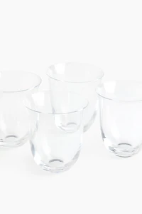 4-Pack Delicate Beverage Glasses