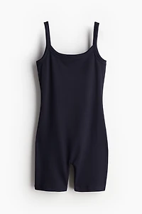 Ribbed Unitard