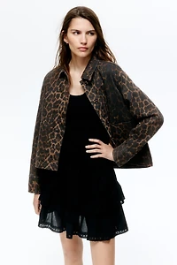 Veste en denim de coton