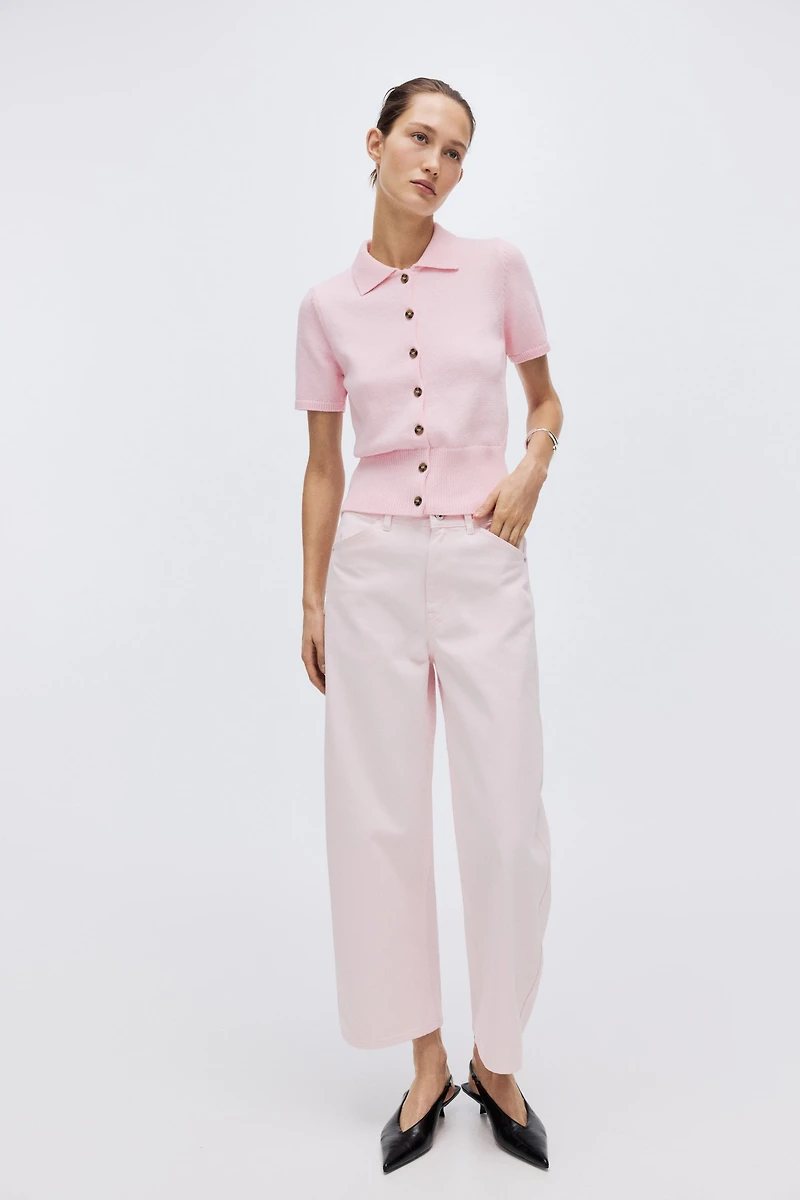 Short-Sleeved Cardigan