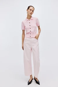 Short-Sleeved Cardigan