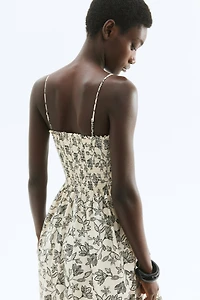 Smocked-bodice Dress