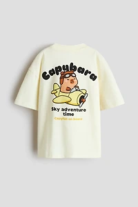 Loose-Fit Printed T-Shirt