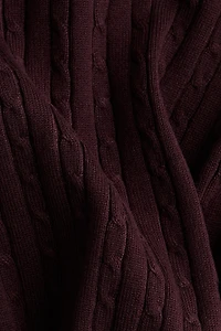 Cable-Knit Sweater