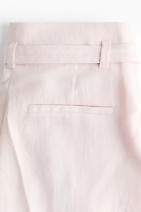 Pantalon large avec ceinture