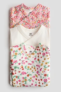 3-pack Wrapover Bodysuits