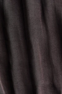 Draped Bubble-Hem Dress