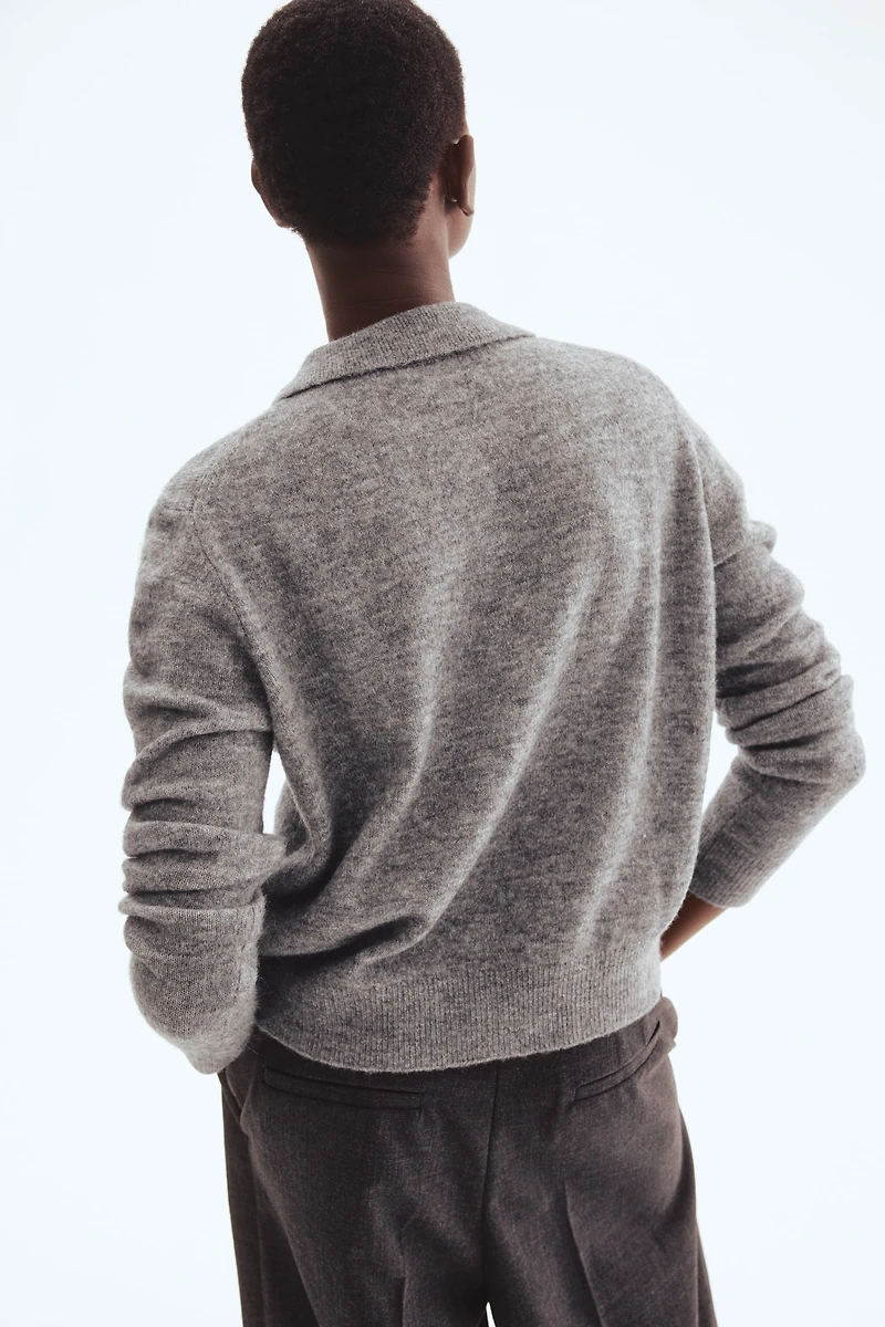 Cardigan with Collar