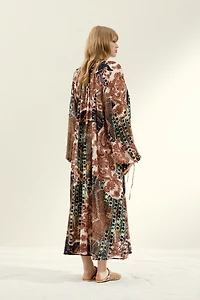 Chiffon Kaftan Dress