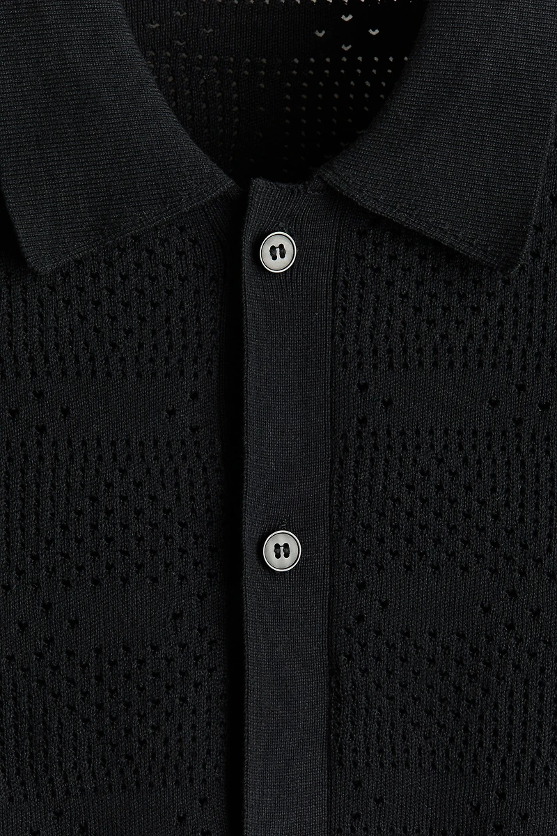 Regular-Fit Knit Shirt