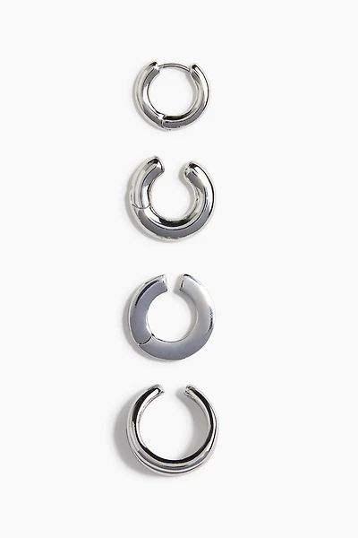 4-pack Ear Cuffs and Earring