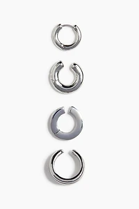4-pack Ear Cuffs and Earring
