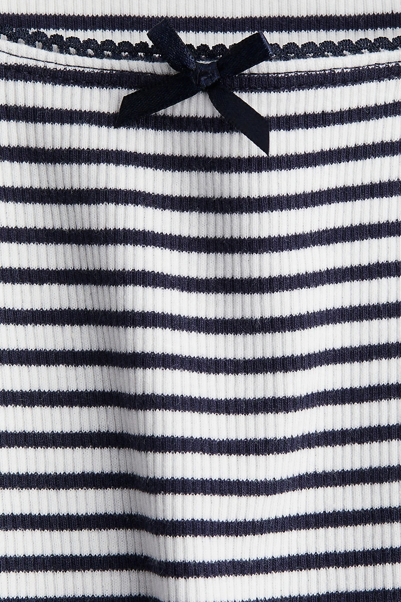 Pointelle Jersey Tank Top