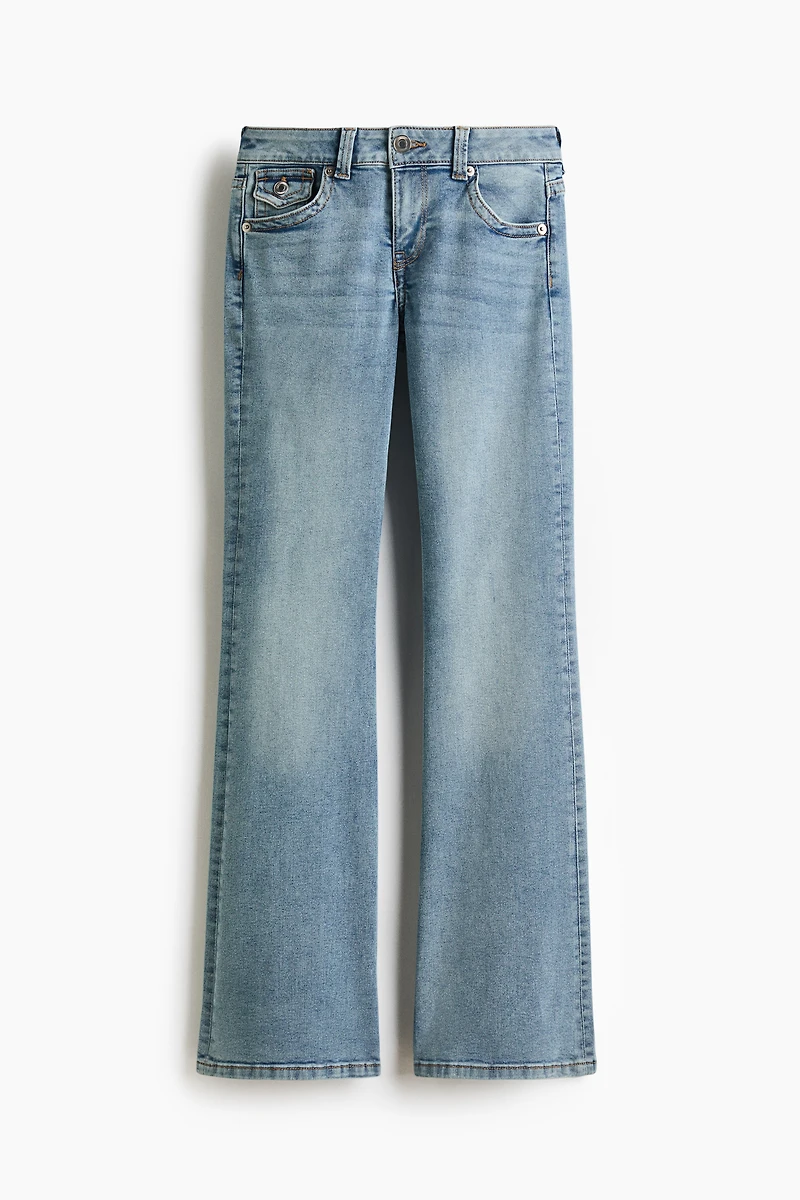 Flared Low Jeans