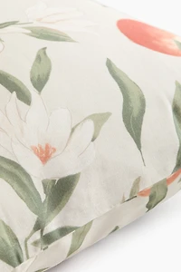 Housse de coussin à motif