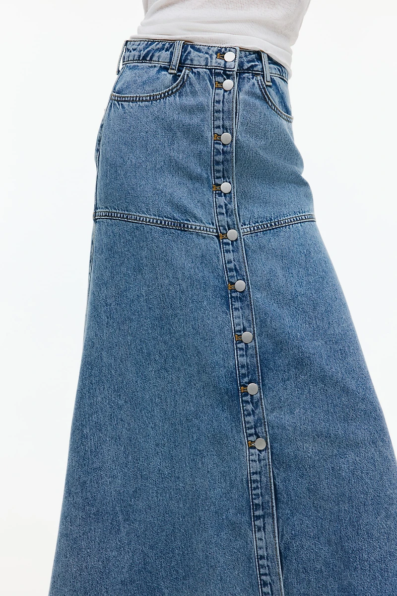 A-Line Denim Skirt