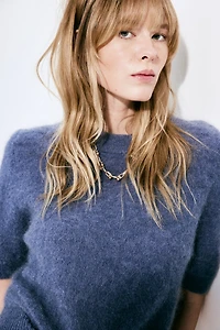 Mohair-Blend Top