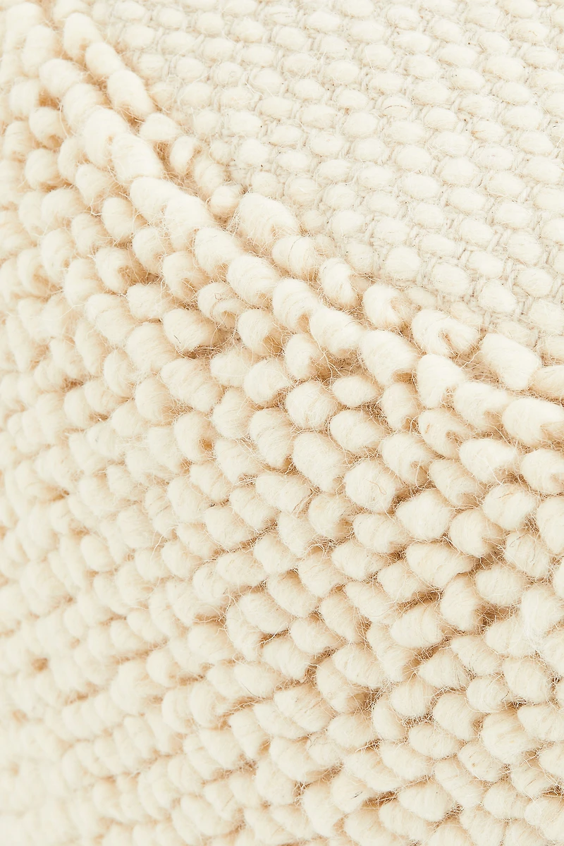 Canvas Pouffe