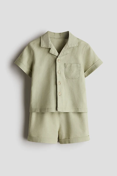2-piece Linen-blend Set