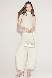 Glittery Balloon Pants