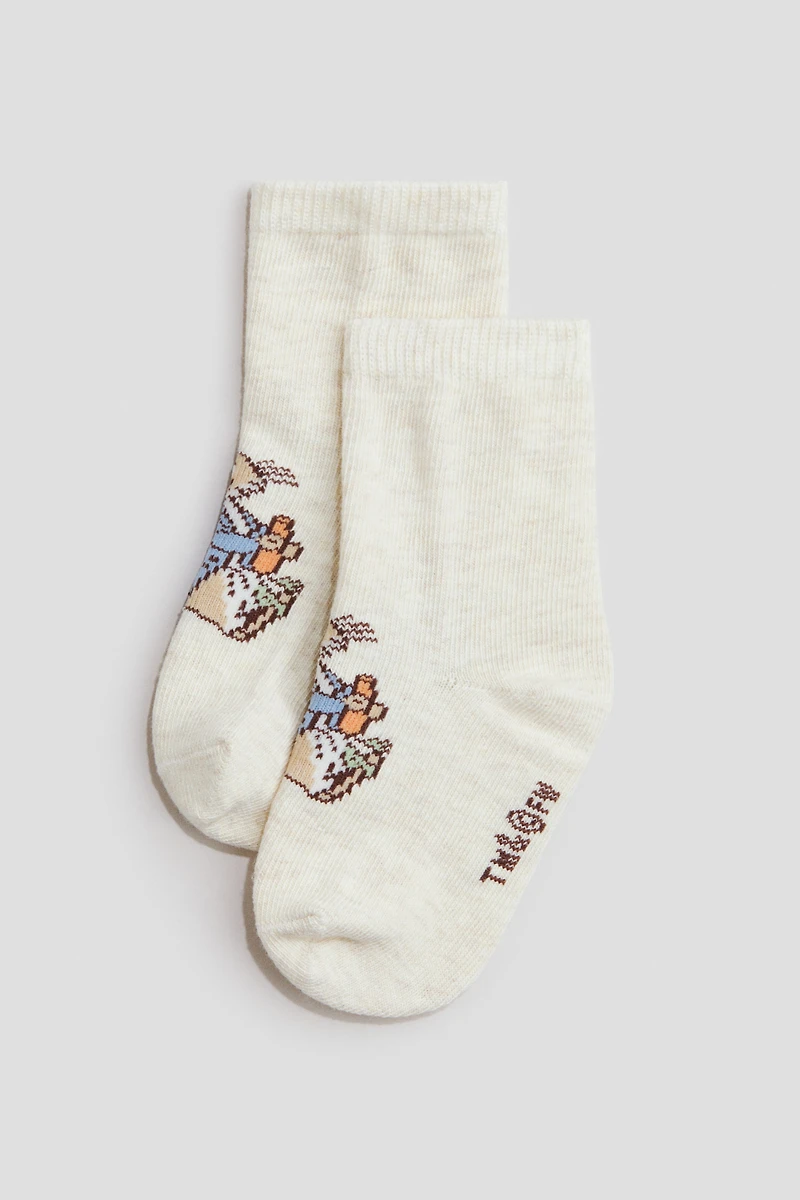 3-pack Motif-detail Socks