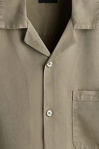 Regular Fit Lyocell Resort Shirt