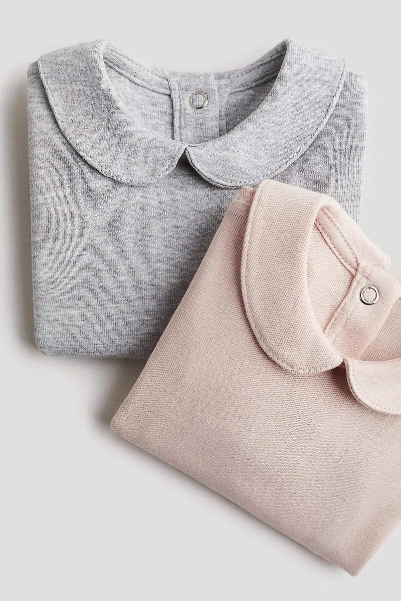 2-pack Long-sleeved Bodysuits