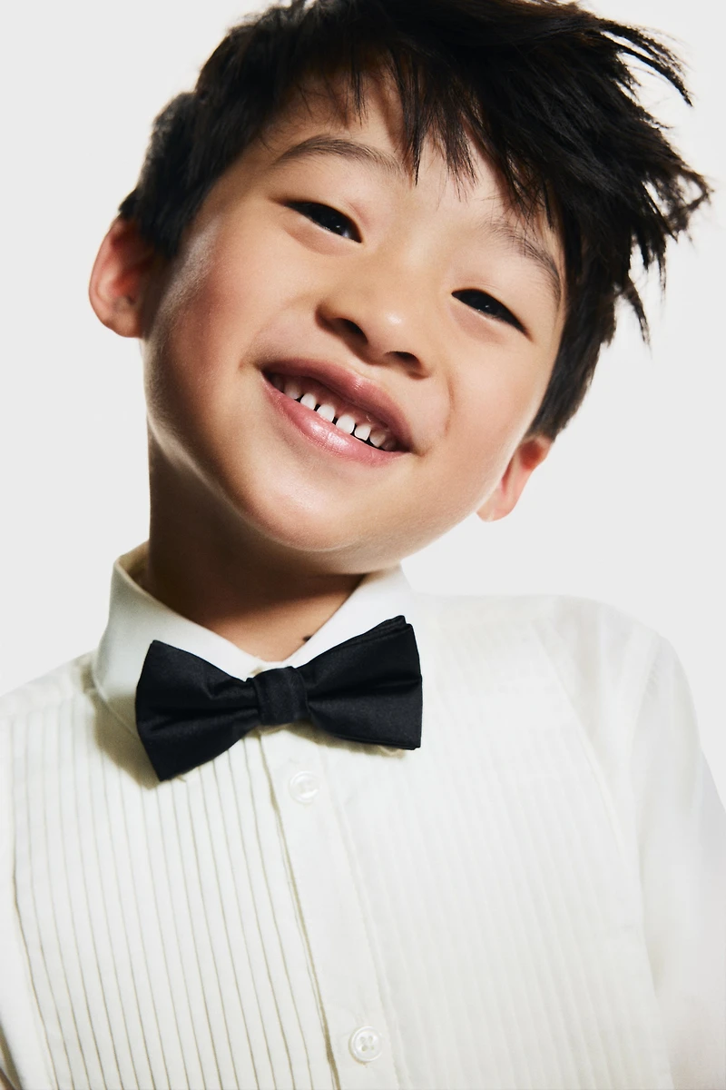 Tuxedo Shirt with Bow Tie