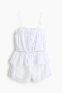 Crinkled Cotton Pajamas
