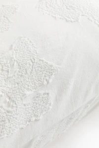 Cotton-Blend Cushion Cover
