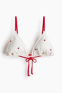 Haut de bikini triangle coussiné