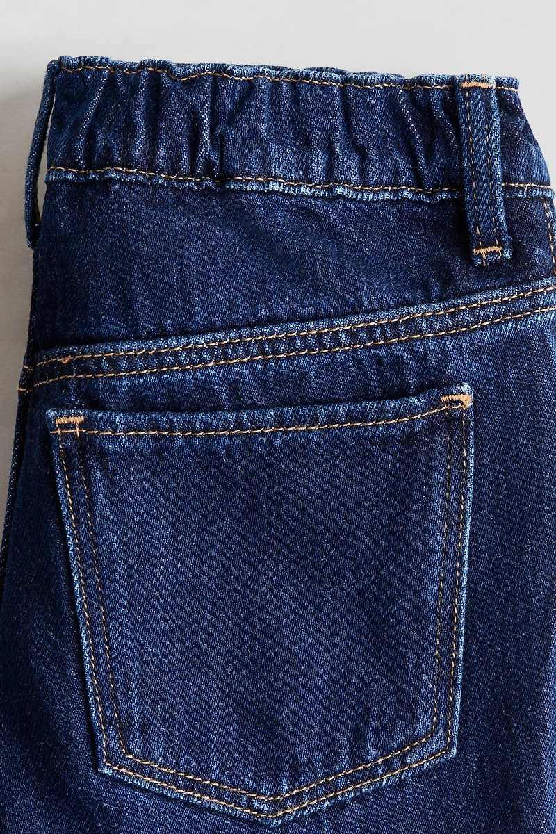 Tapered Cotton-blend Jeans