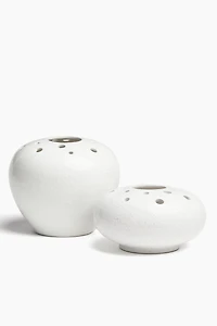 Ikebana Stoneware Vase