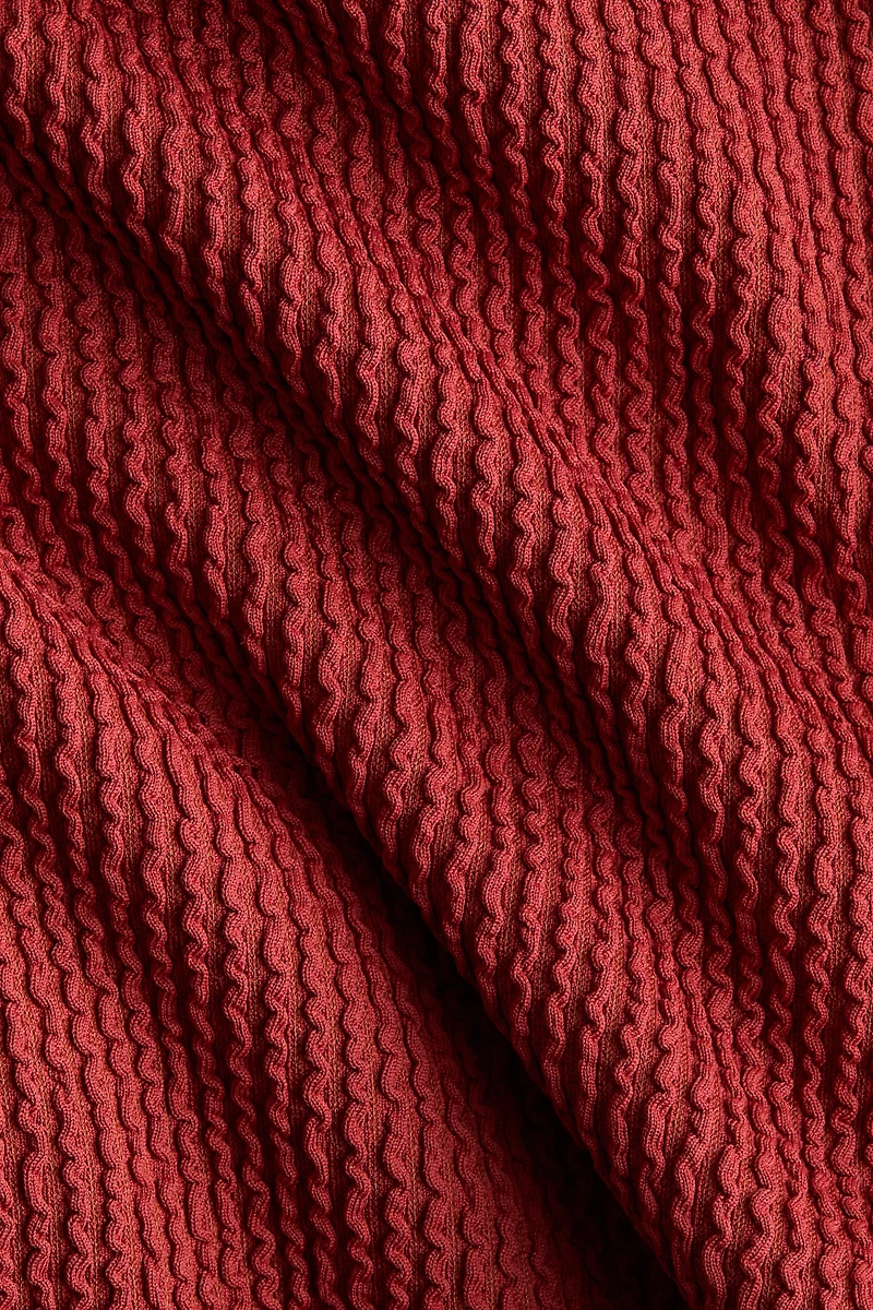 Padded-Cup High-Leg Swimsuit