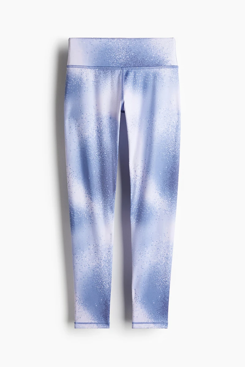 Patterned Sports Leggings with DryMove™