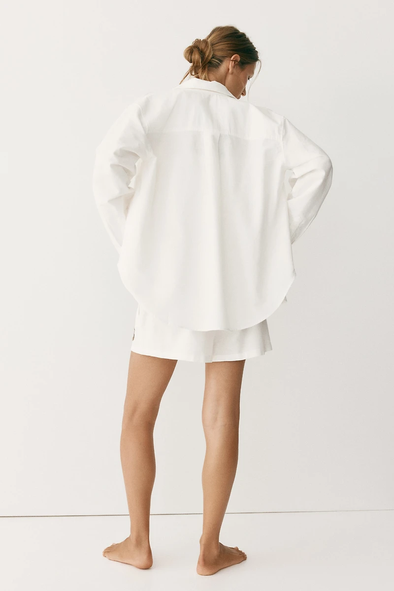 Oversized Cotton Shirt
