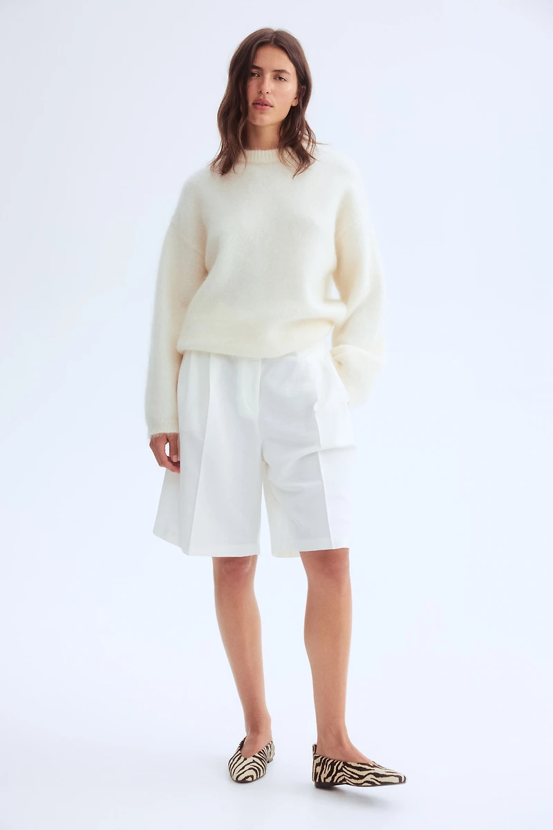 Oversized Mohair-Blend Sweater