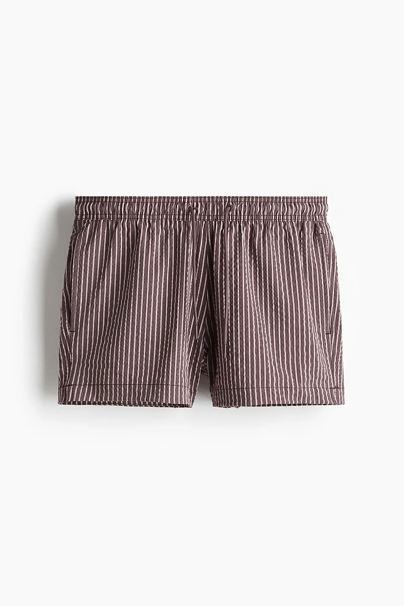 Seersucker Swim Shorts
