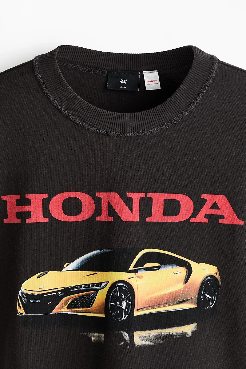 Loose-Fit Printed T-Shirt