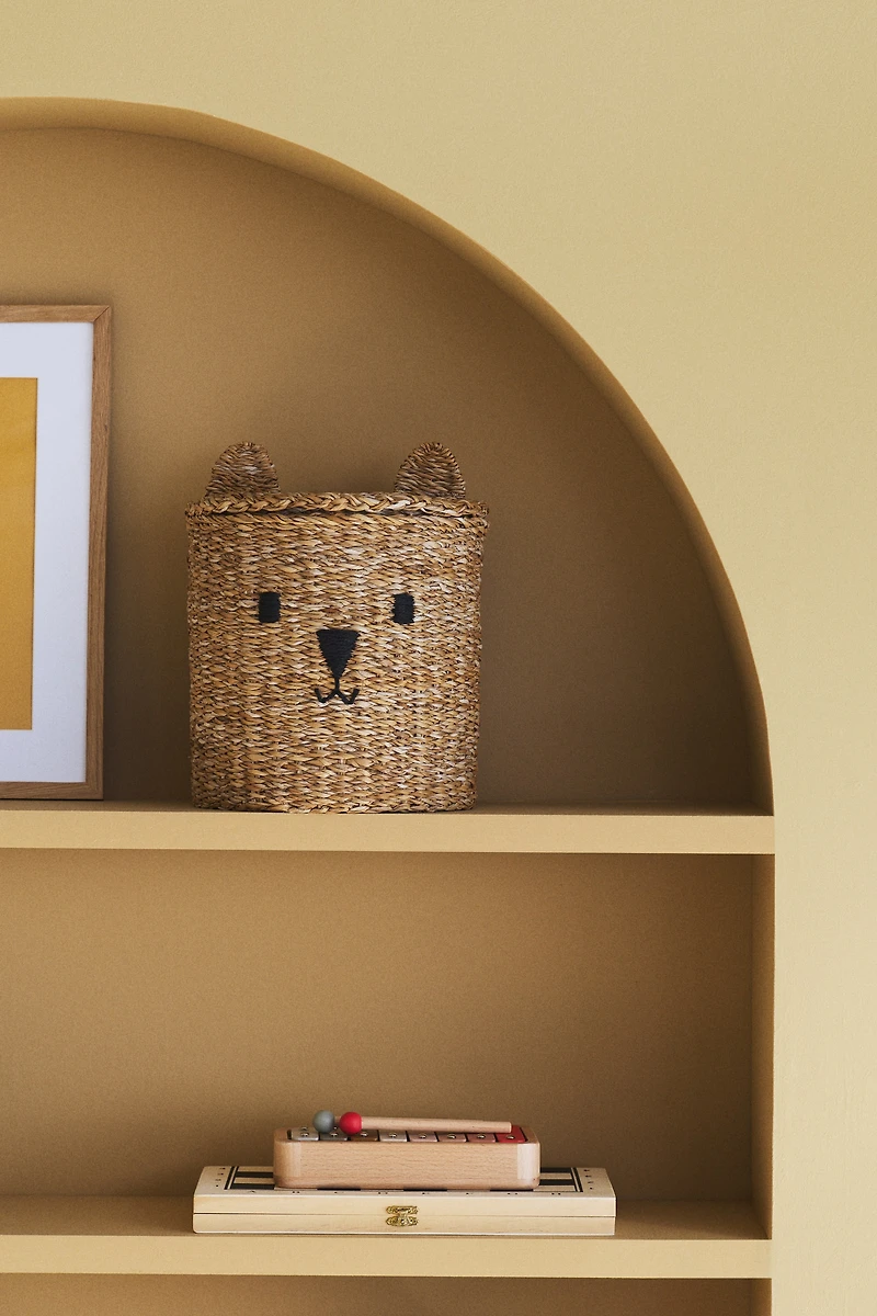 Storage Basket with Lid