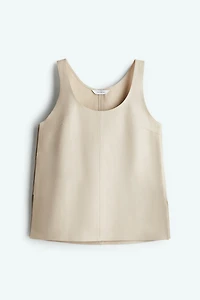 Leather Tank Top