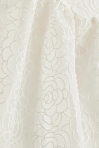 Embroidered Halterneck Dress