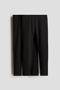 Lot de 2 leggings en jersey coton pima