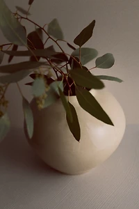 Vase irrégulier en grès cérame