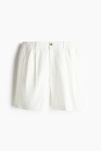 Relaxed-Fit Linen-Blend Shorts