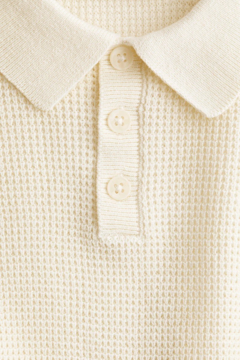 Cotton-Knit Polo Shirt