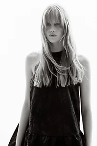 Jacquard-Weave Dress