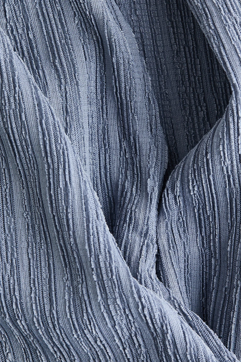 Crinkled Wrap Top