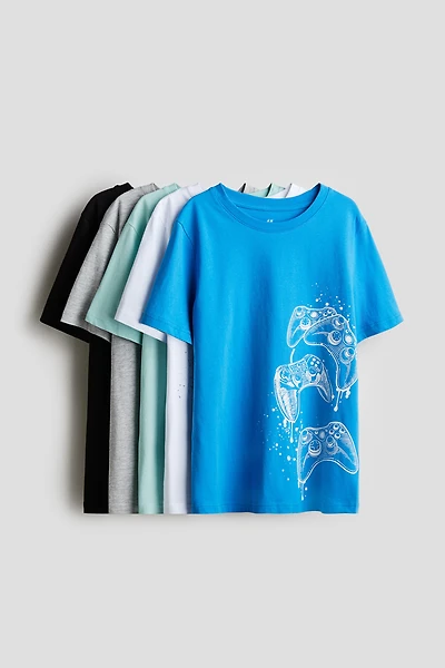 5-pack Cotton T-Shirts