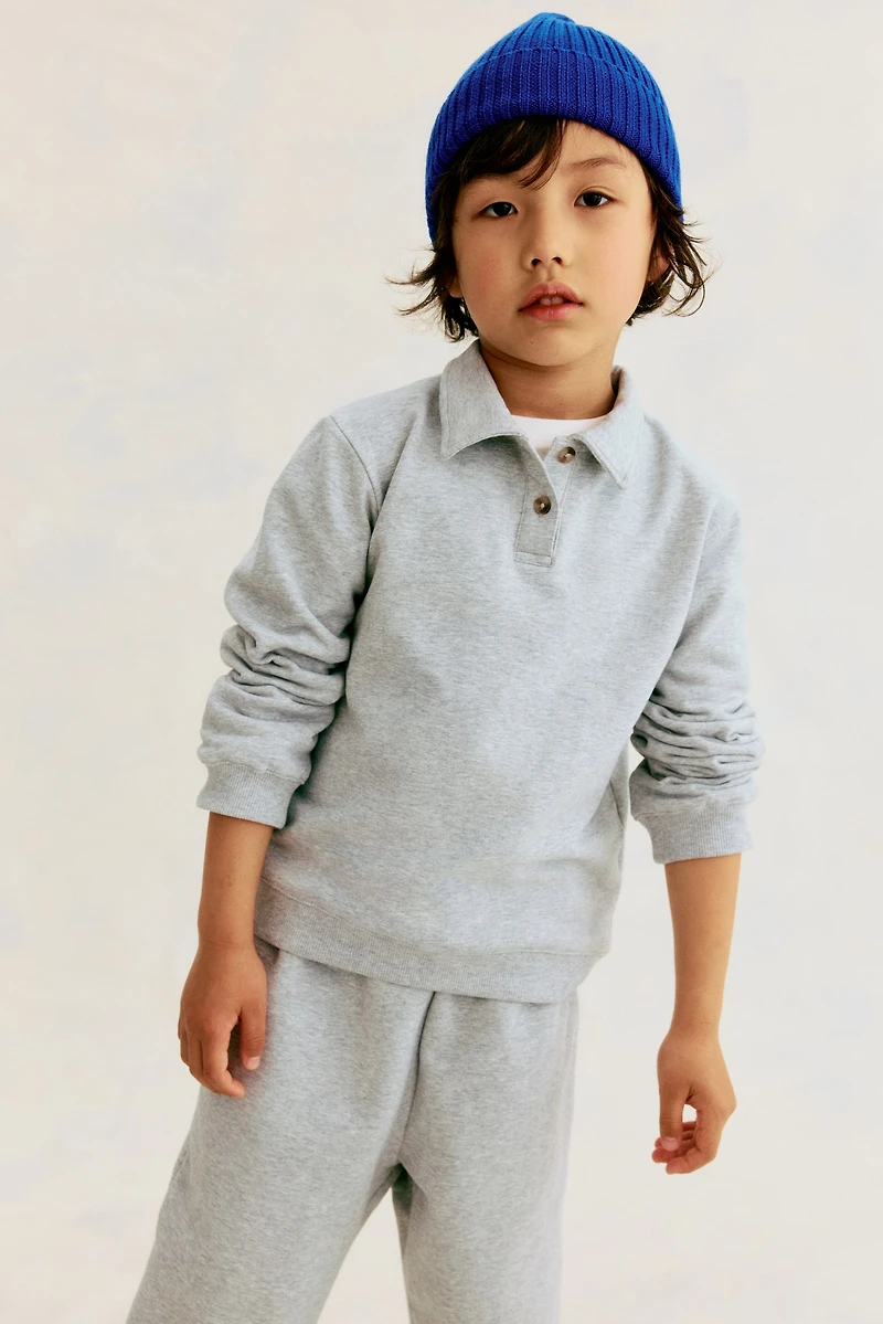 2-Piece Cotton Sweatsuit